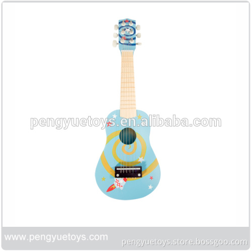 2015 hot-sale educational toy wooden mini guitar for kids